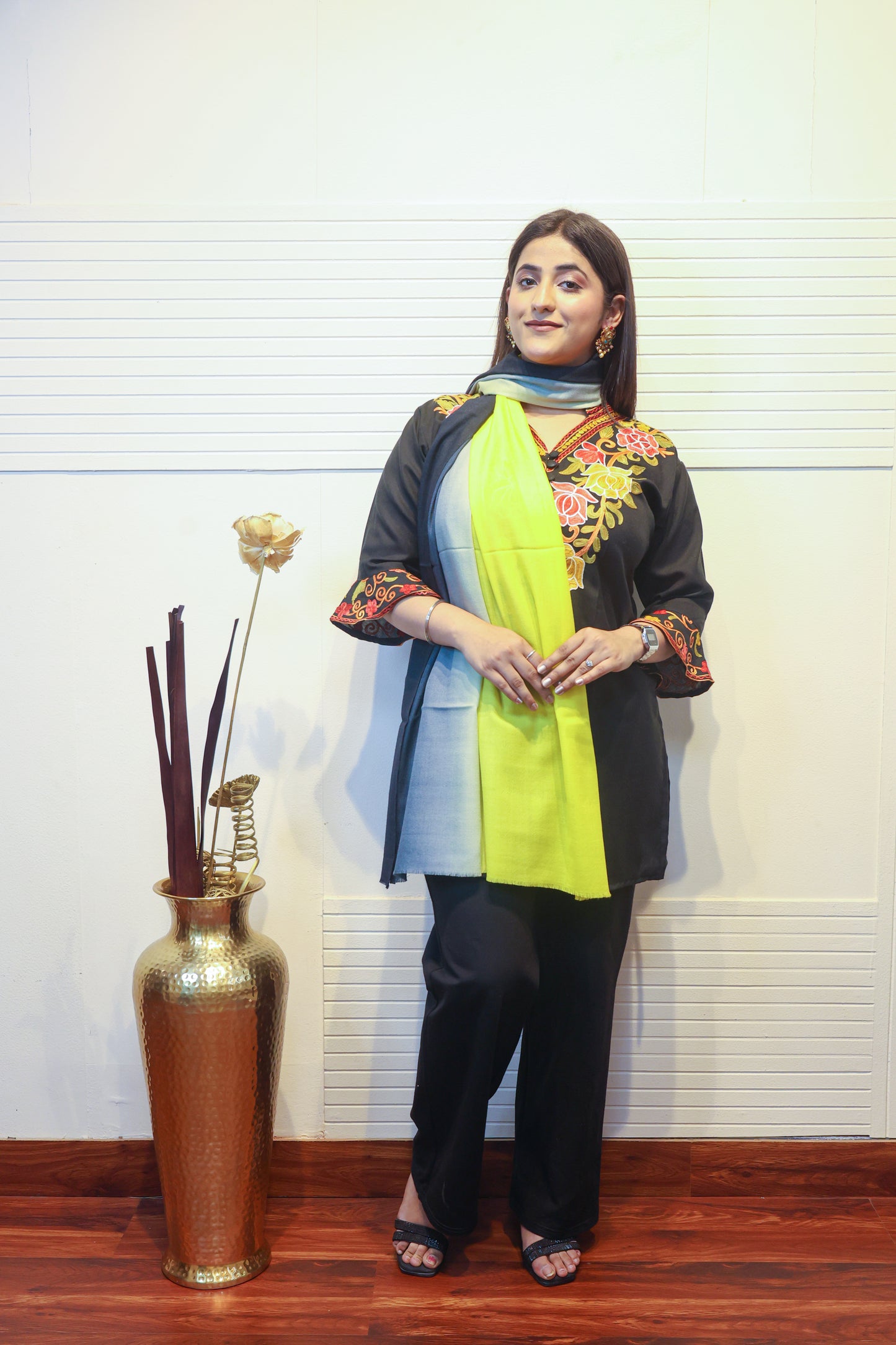 Cashmere Wool Ombre Stoles