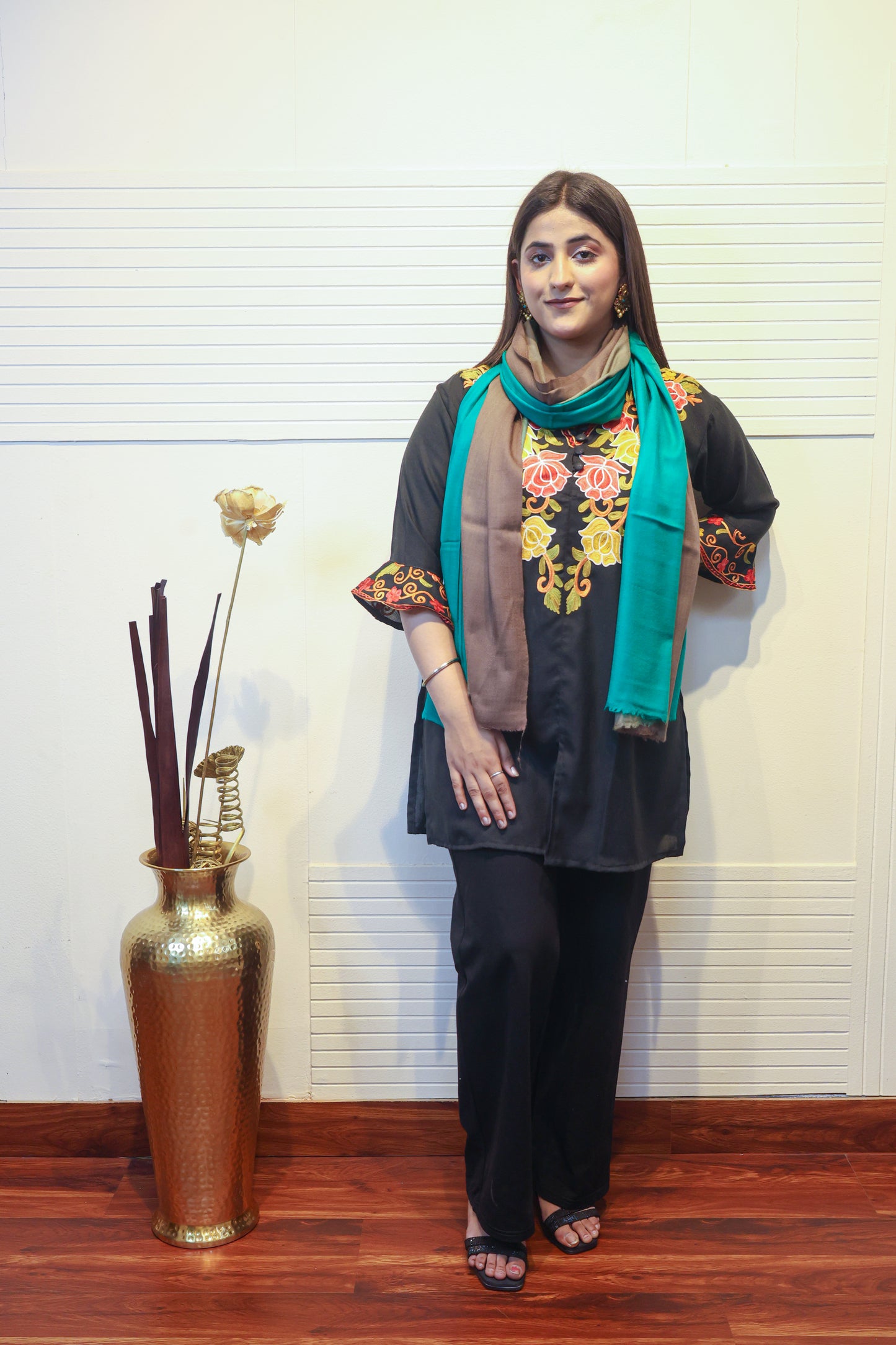 Cashmere Wool Ombre Stoles