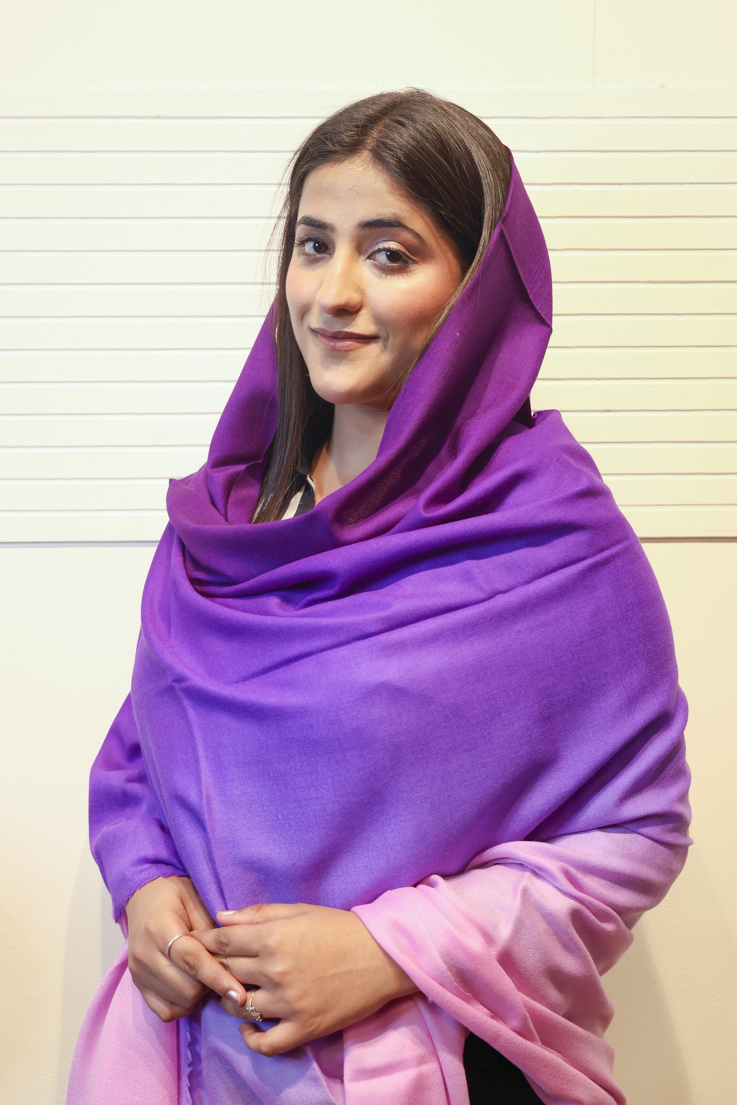 Cashmere Wool Ombre Shawl