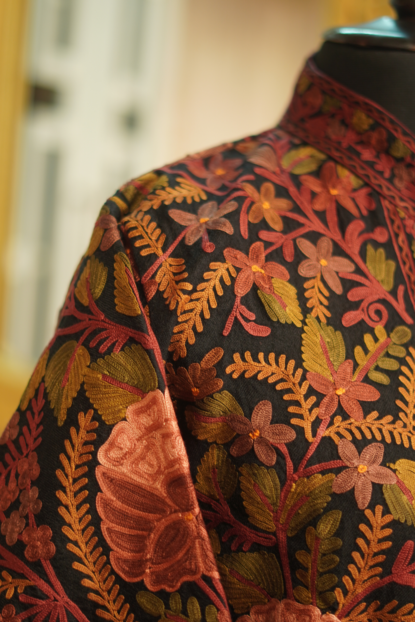 Aari Embroidery Short Jacket