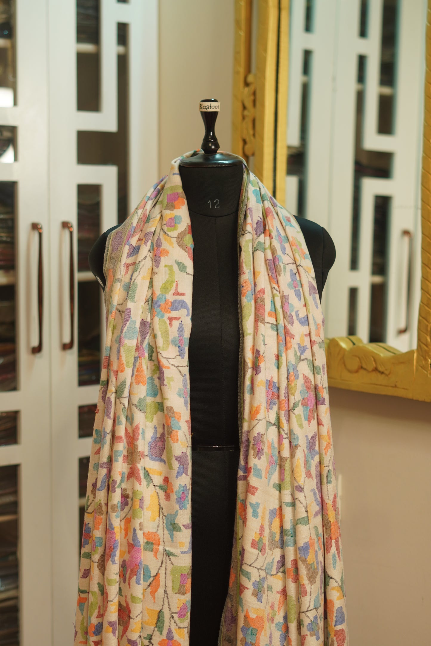 Handloom Kani Pashmina Shawl