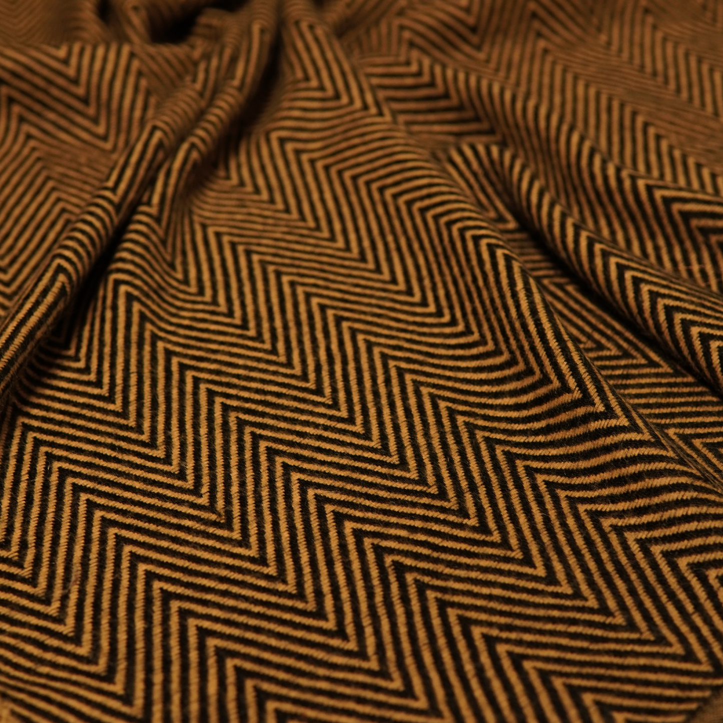 Woollen Stole - Umber