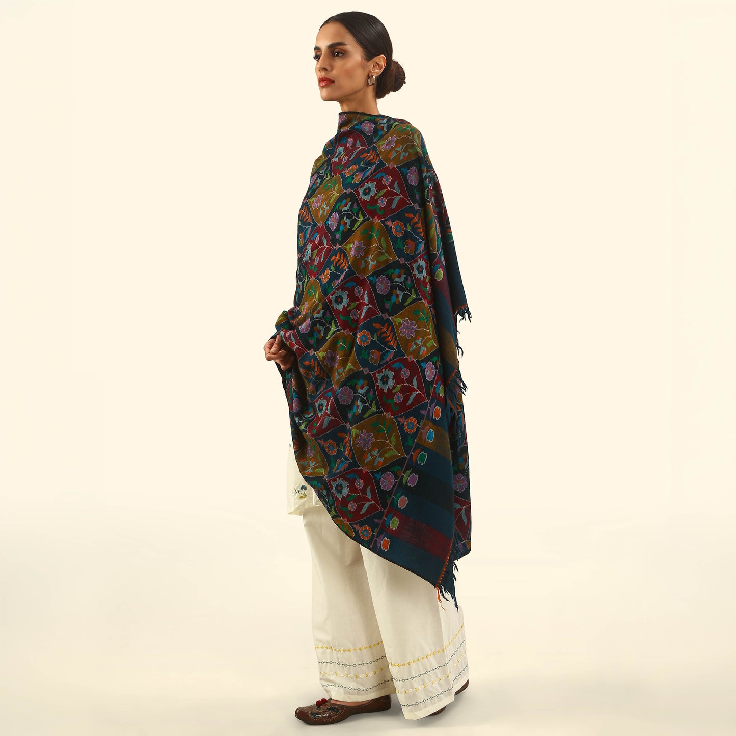 Pashmina Kani Jama Shawl