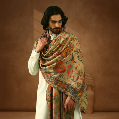 Mens Shawl - Shikargah