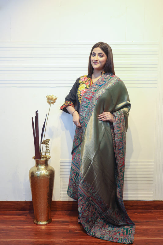 Moonlight Darbar Shawl