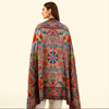 Cashmere Wool Kalamkari Intricate Embroidery Shawl