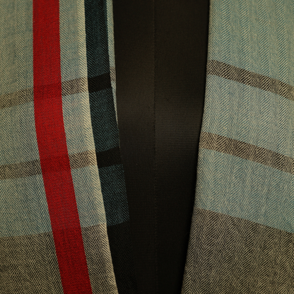 Cashmere Wool Herringbone Muffler