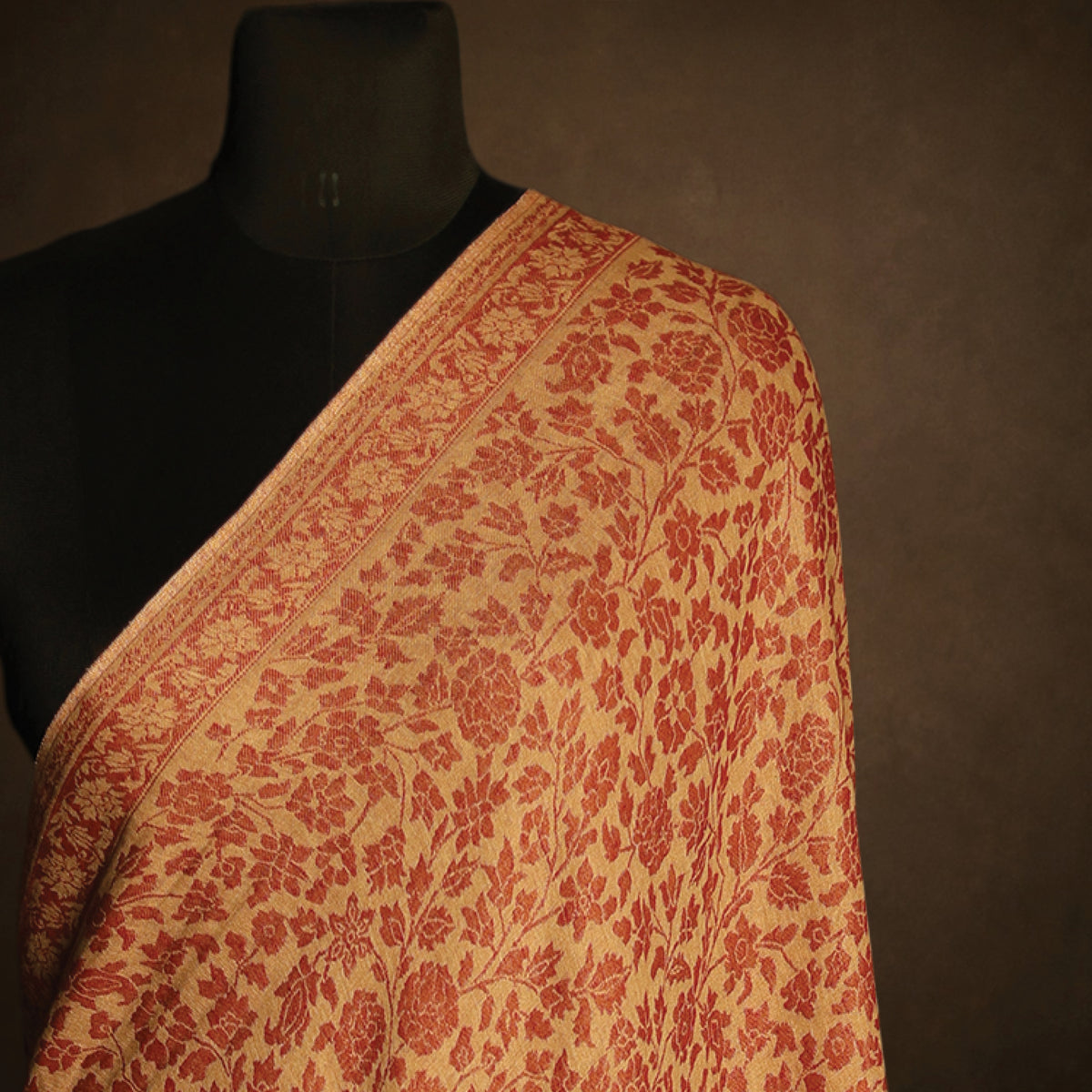 Zari Kani Reversible Shawl