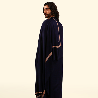 Pashmina Sozni Embroidery Shawl - Dusk