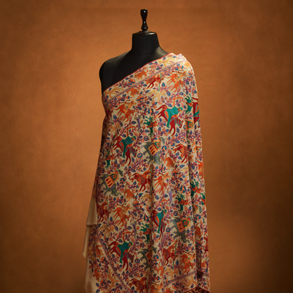 Pashmina Sui Jama (Figural)