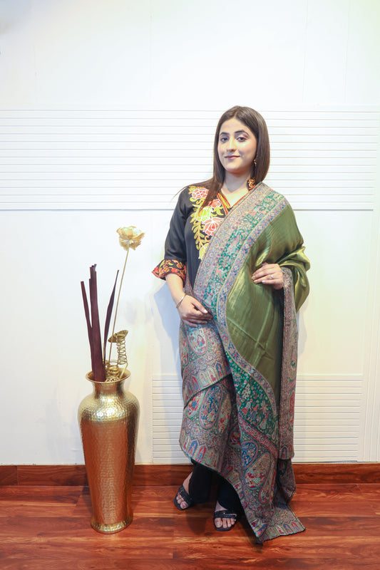 Moonlight Darbar Shawl
