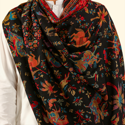 Shikargah Shawl