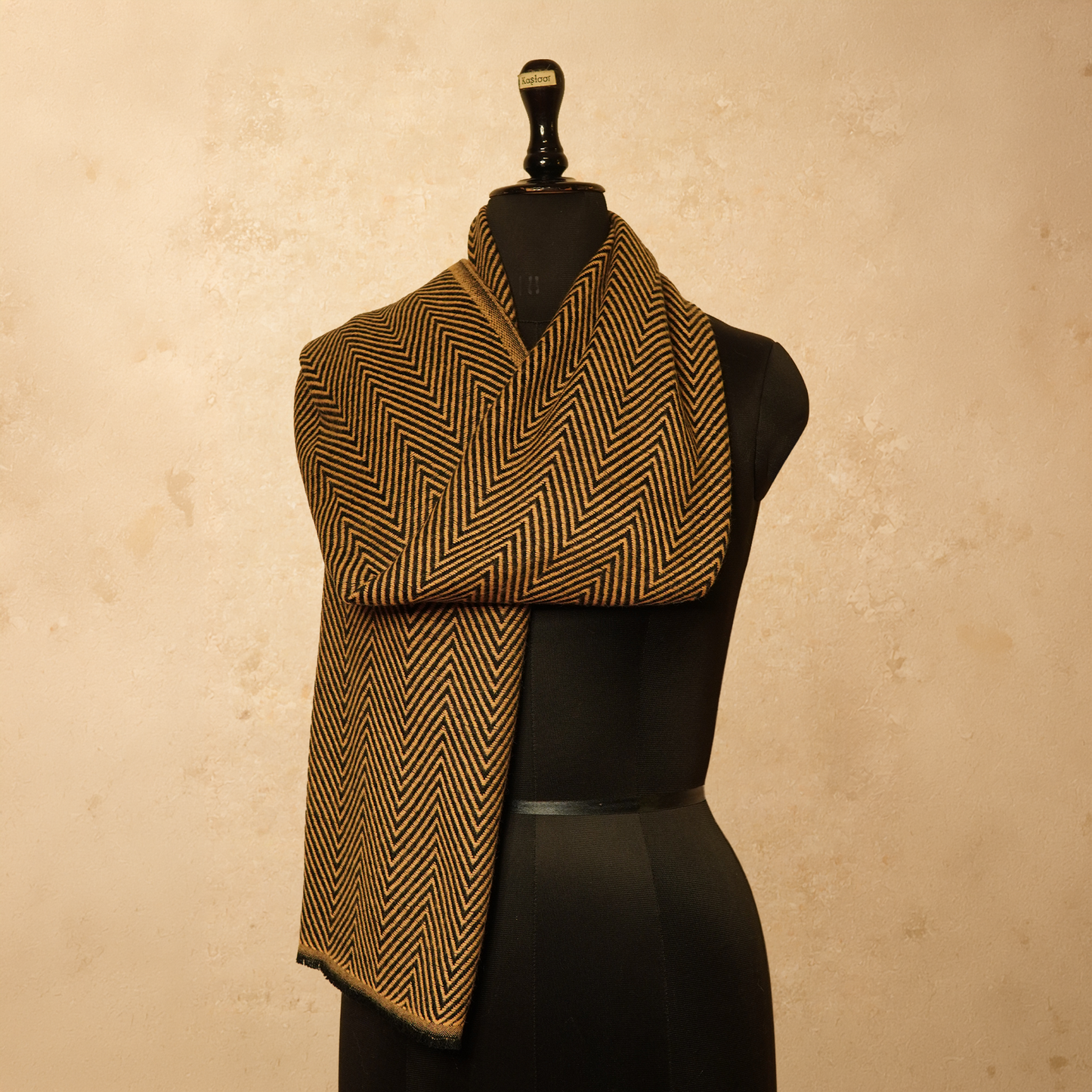Woollen Stole - Umber