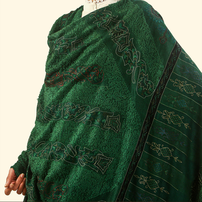 Pashmina Kalamkari Towel Woven Shawl