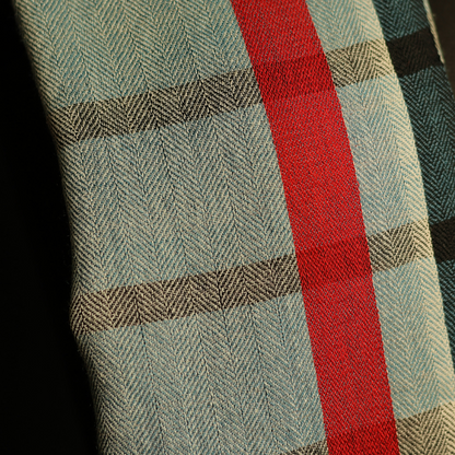 Cashmere Wool Herringbone Muffler