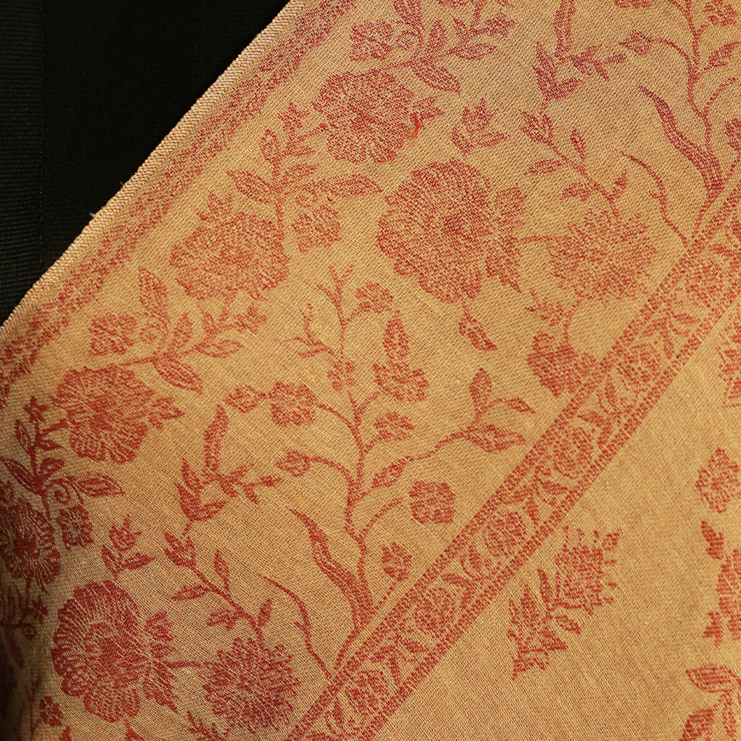 Zari Kani Reversible Stoles (Natural)