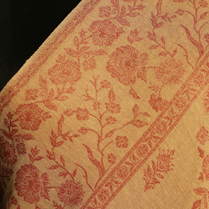 Zari Kani Reversible Stoles (Natural)