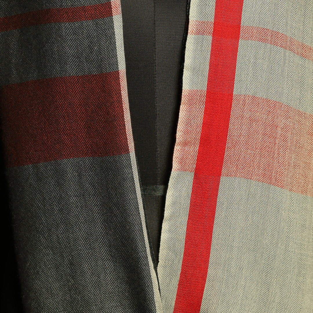 Cashmere Wool Herringbone Muffler