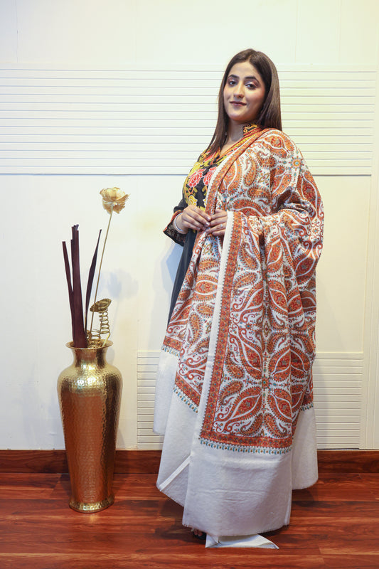 Designer Embroidered Shawl