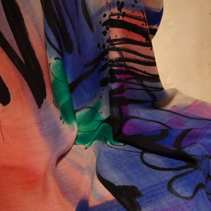 Handbrushed Stole