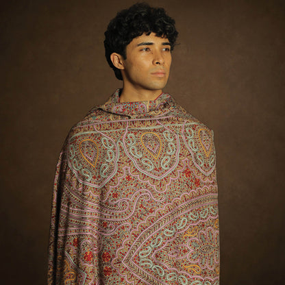Mens Natural Pashmina Shawl