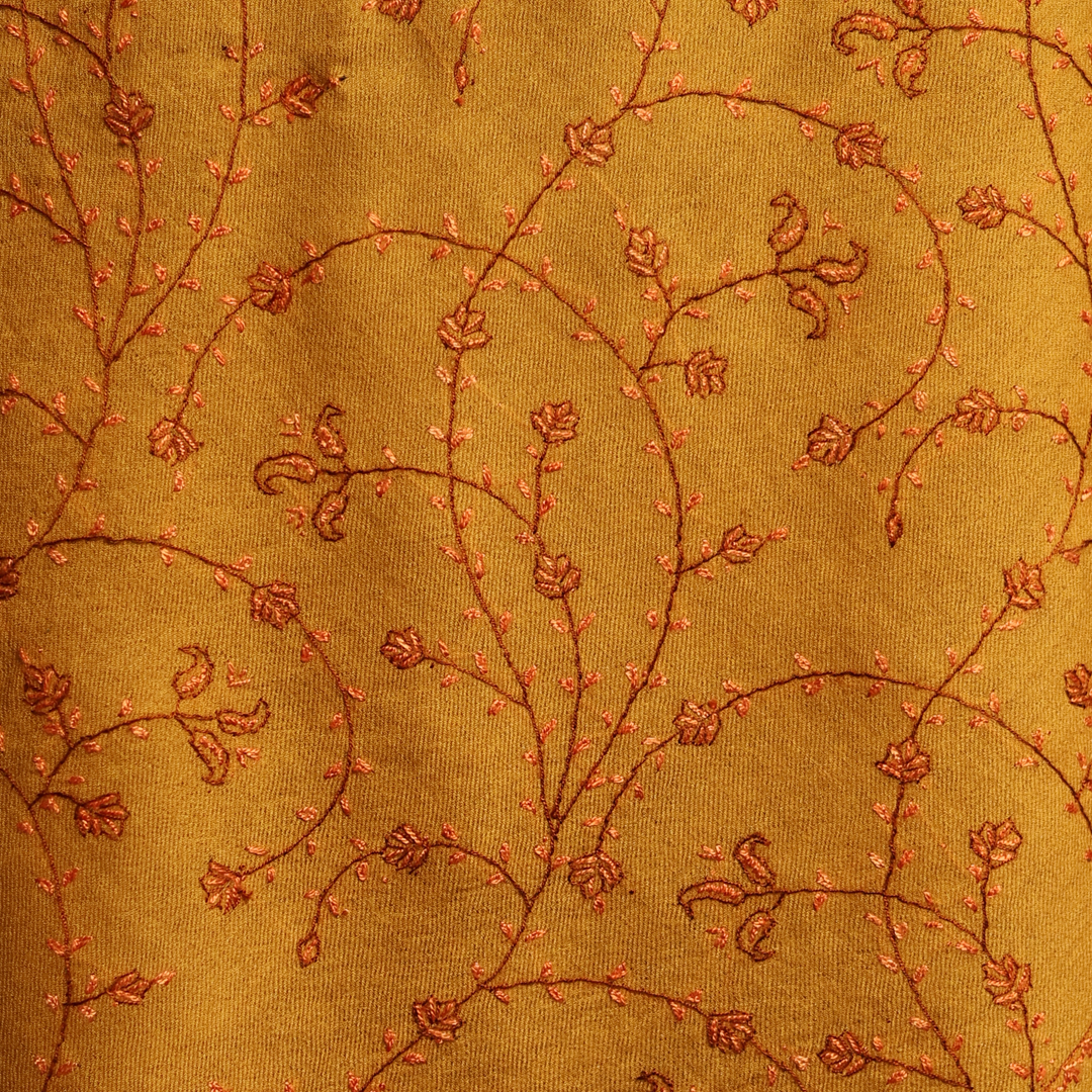 Handmade Sozni Jali Stole