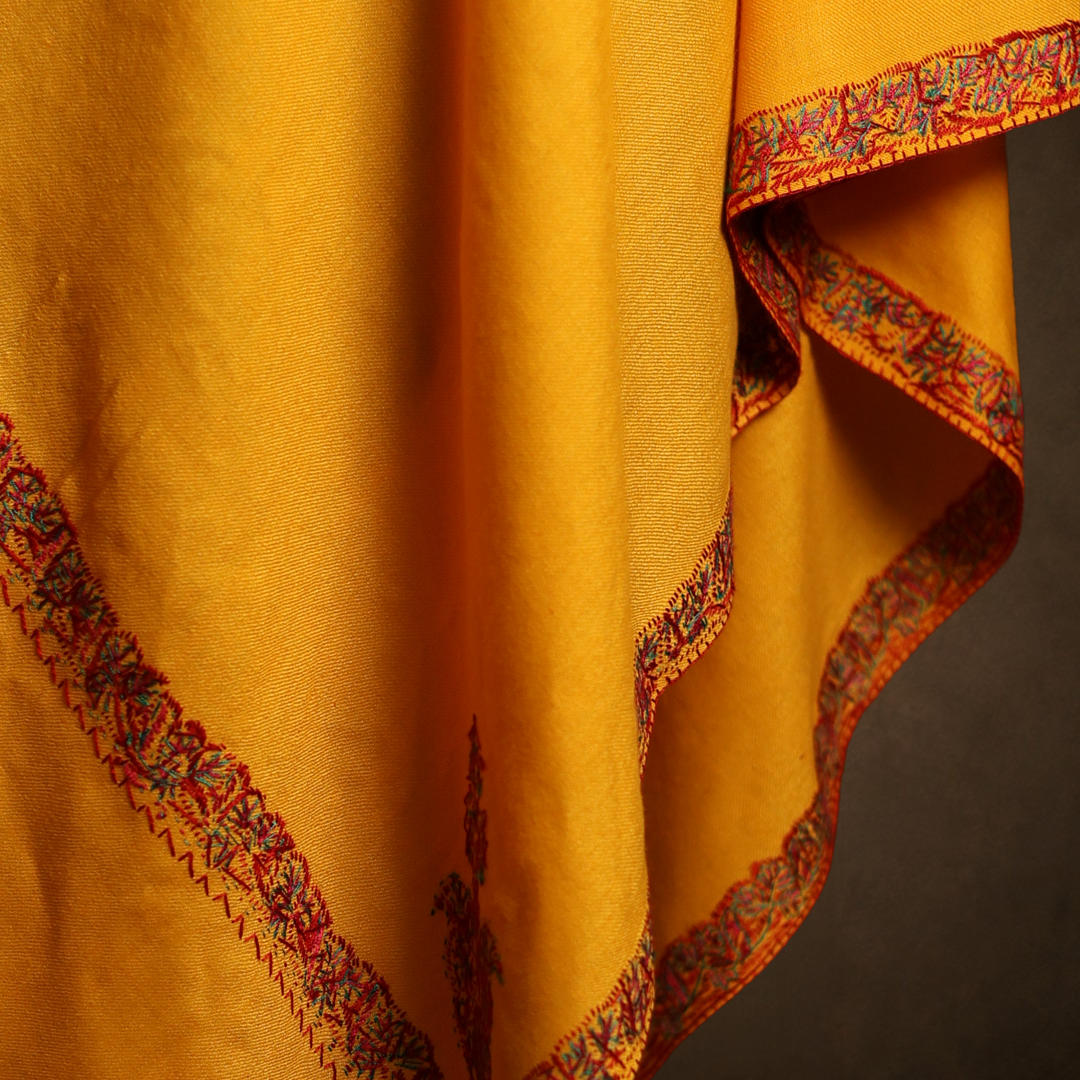 Handmade Sozni Border Stole