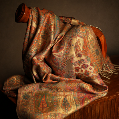 Mulberry Silk Moonlight Stole - Golden Queen