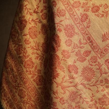 Zari Kani Reversible Stoles (Natural)