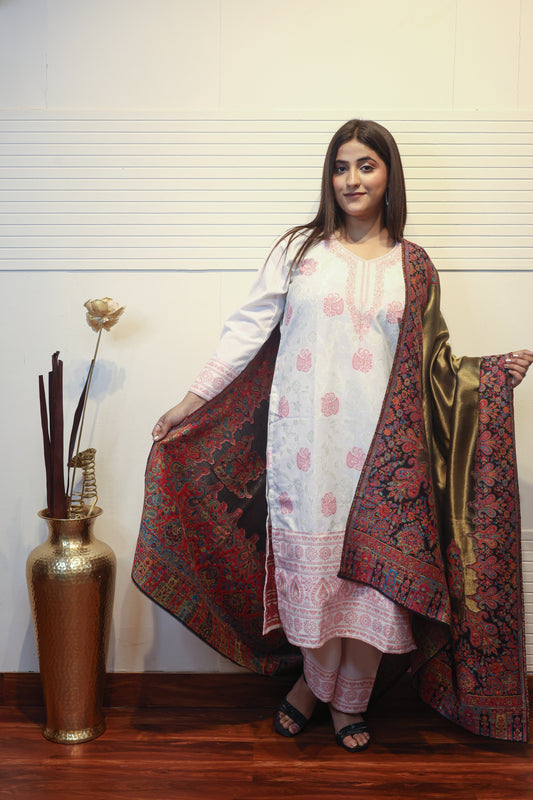 Moonlight Darbar Reversible Shawls