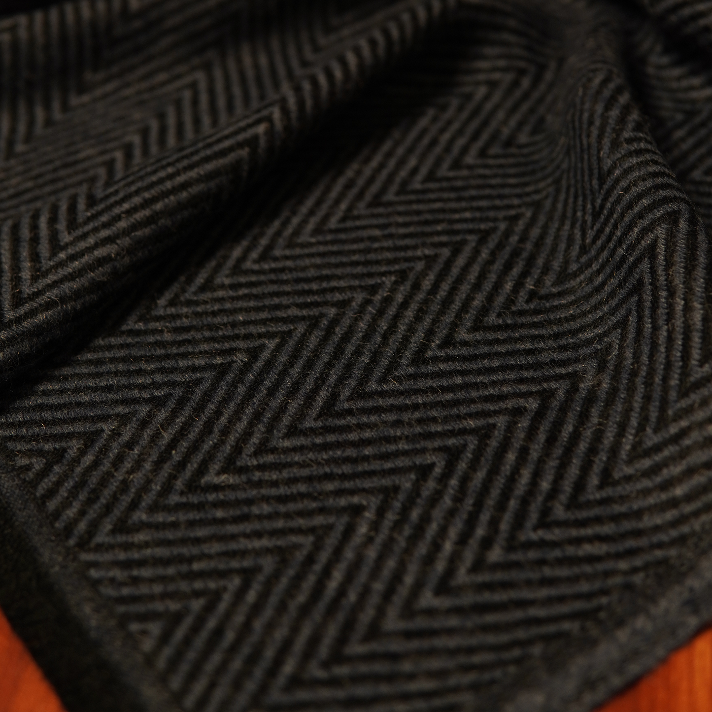 Woollen Stole - Charcoal