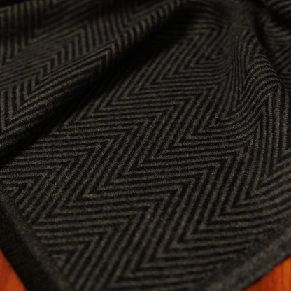 Woollen Stole - Charcoal