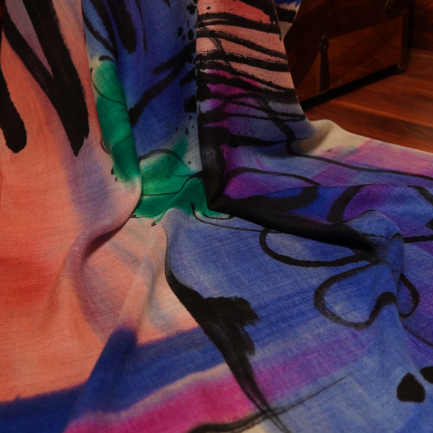 Handbrushed Stole