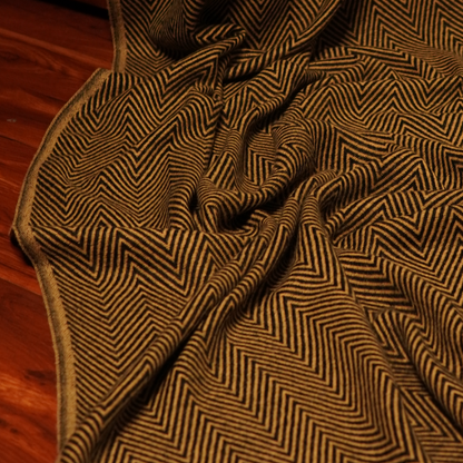 Woollen Stole - Umber