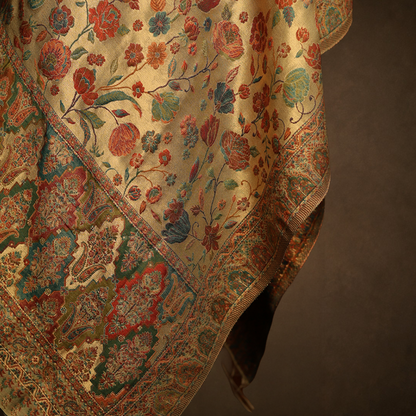 Mulberry Silk Moonlight Stole - Traditional Weave