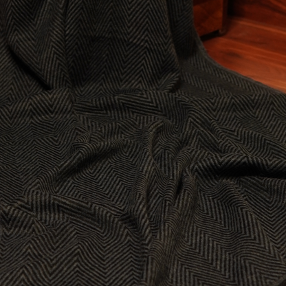 Woollen Stole - Charcoal