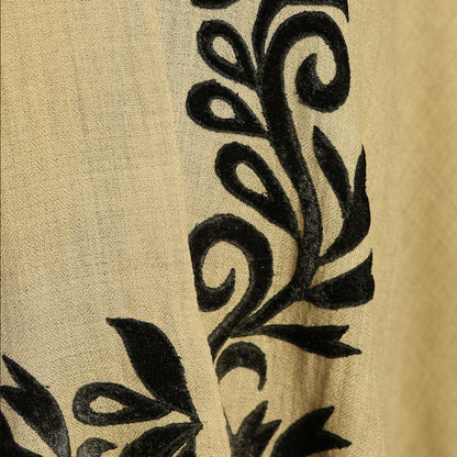French Lace Cut Work Stole
