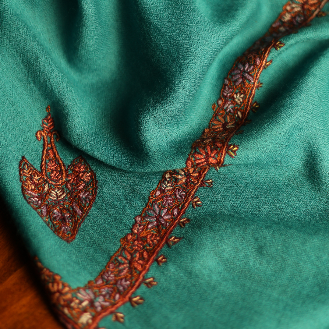 Handmade Sozni Border Stole