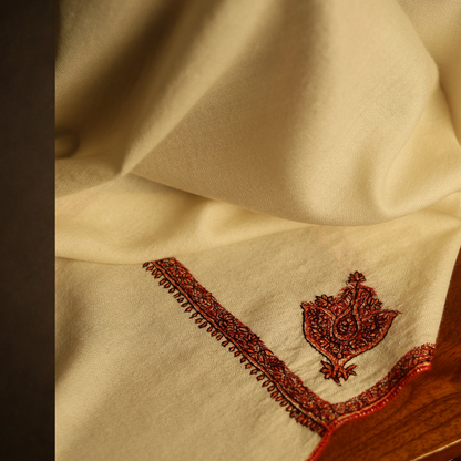 Handmade Sozni Border Stole
