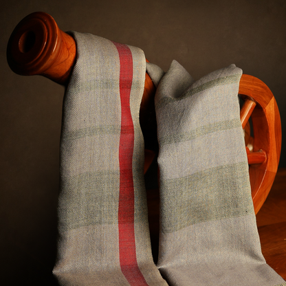 Cashmere Wool Herringbone Muffler