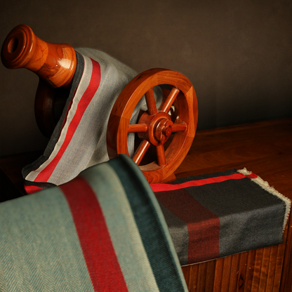 Cashmere Wool Herringbone Muffler