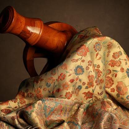 Mulberry Silk Moonlight Stole - Traditional Weave