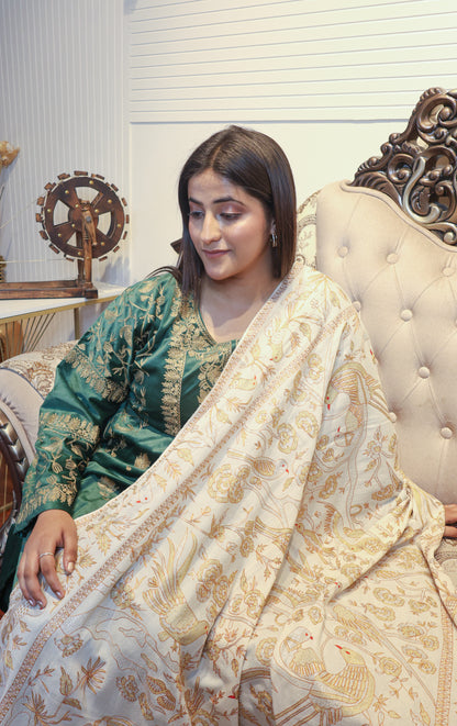 Pashmina Kalamkari Shawl