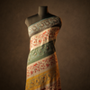 Cashmere Wool Sozni Jali Stripe Shawl