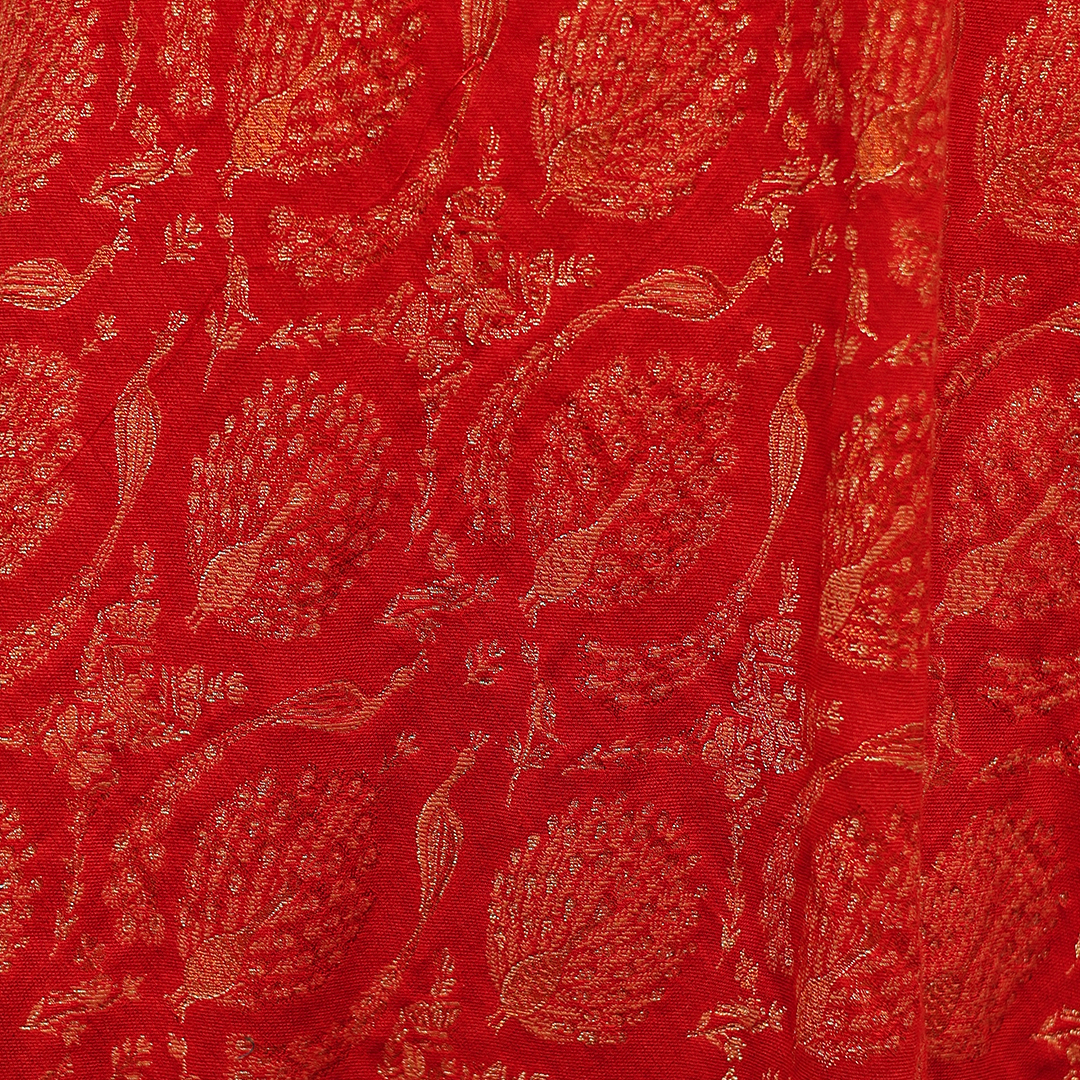 Zari Kani Shawl Peacock With Lining