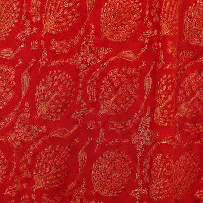 Zari Kani Shawl Peacock With Lining