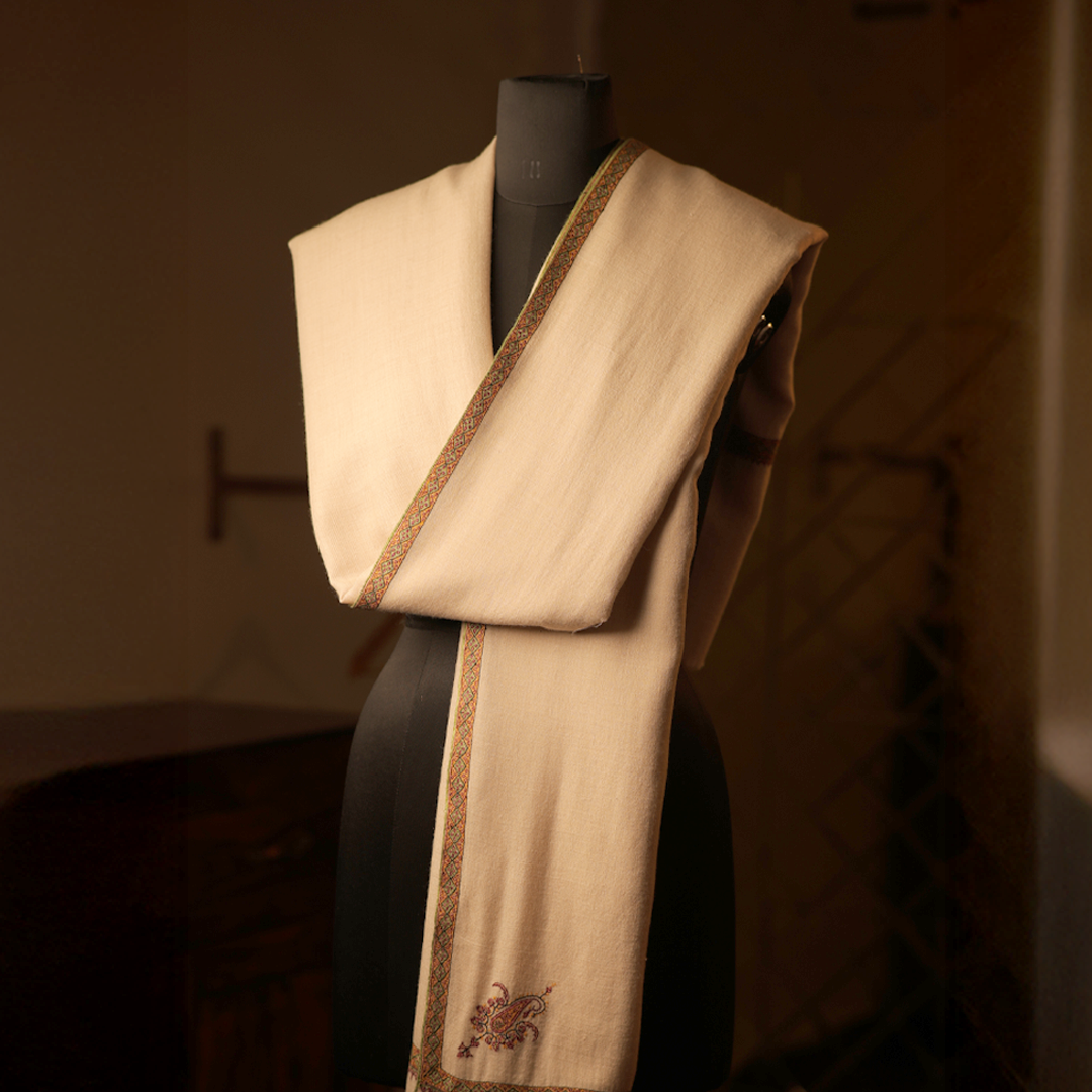 Pashmina Sozni Gents Shawl