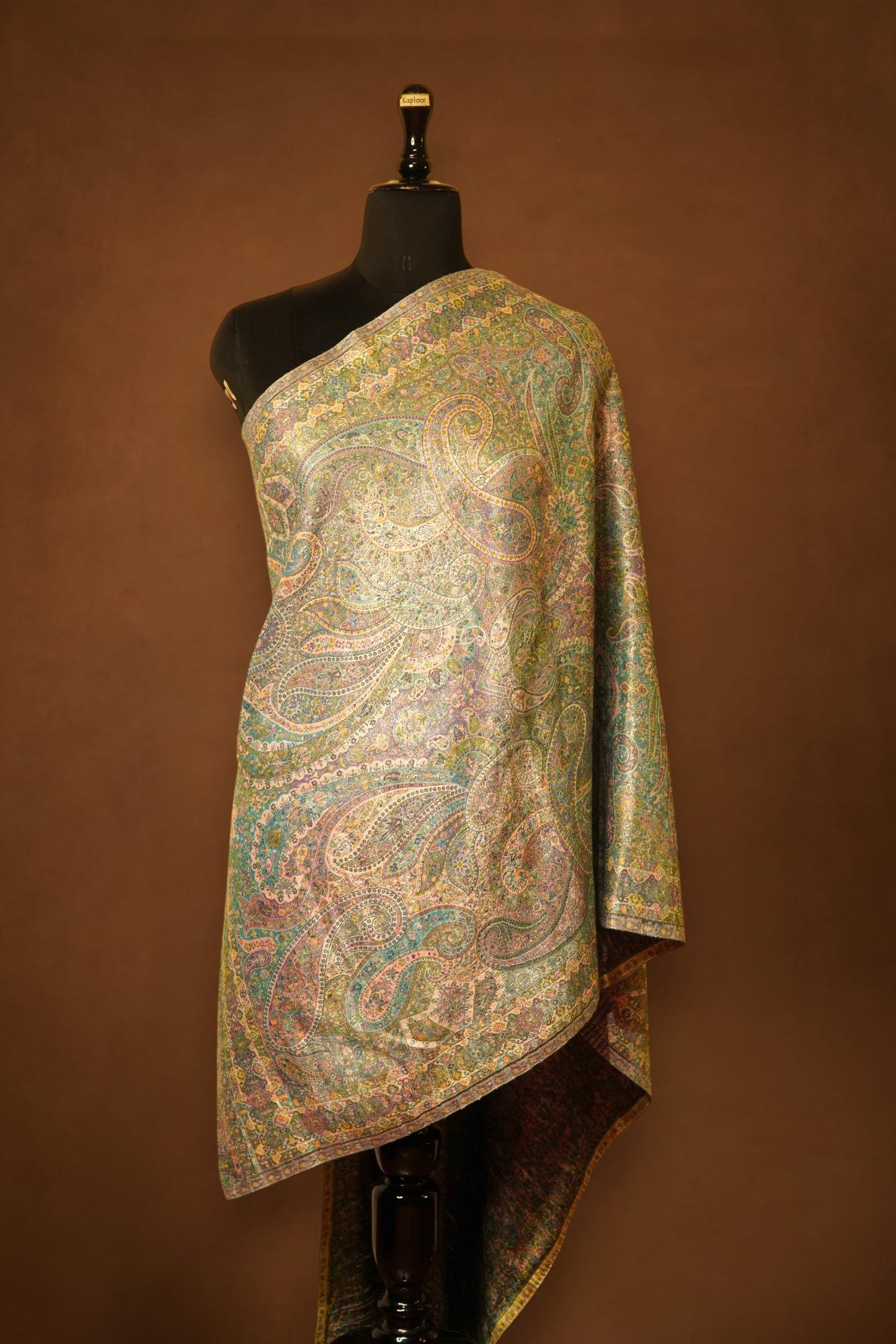 Bamboo Silk Kani Stole