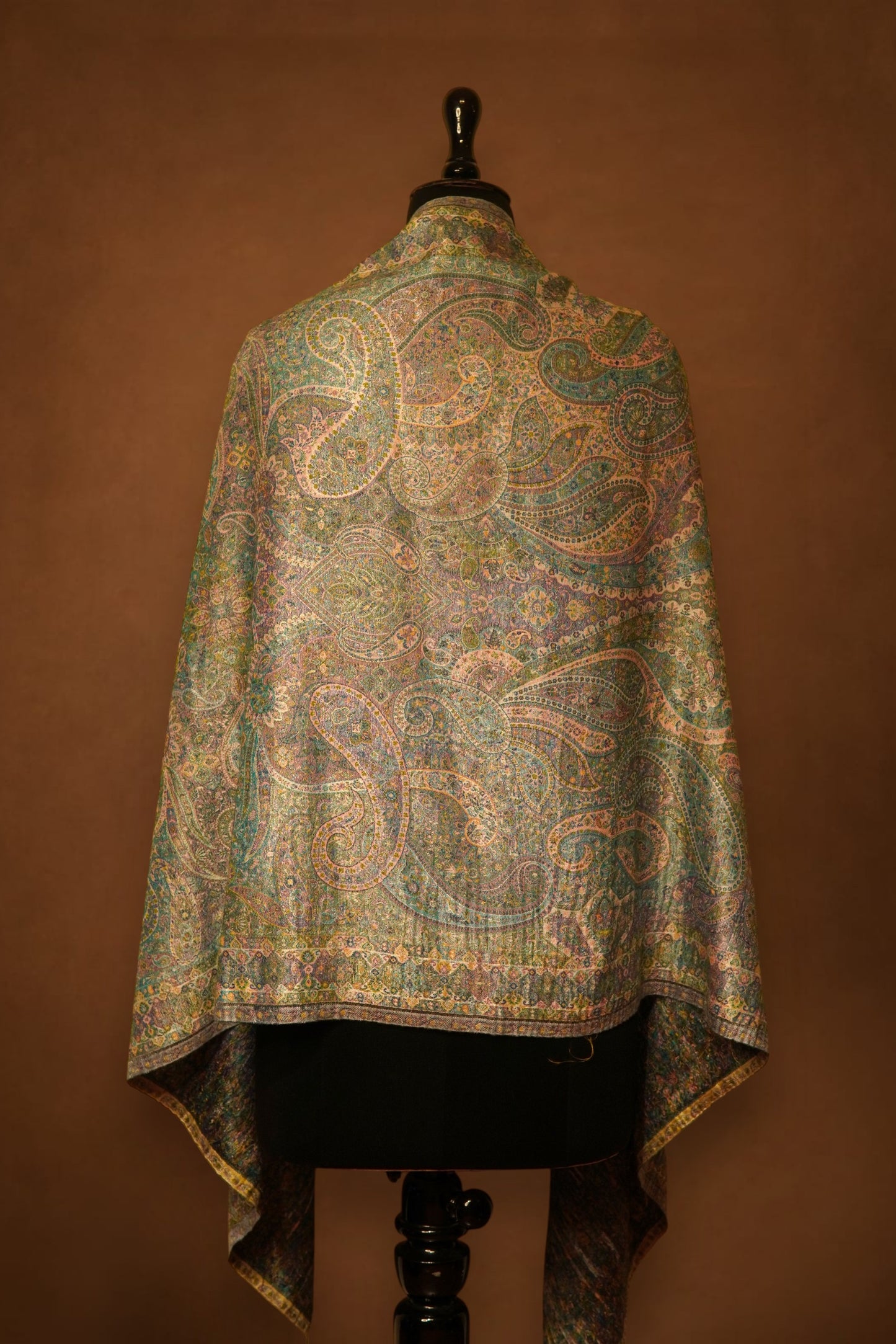 Bamboo Silk Kani Stole