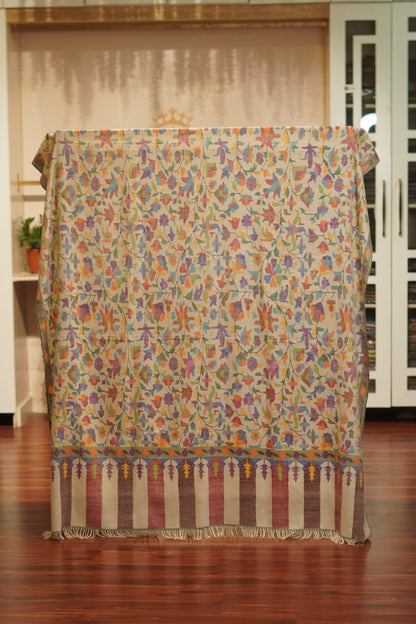 Handloom Kani Pashmina Shawl